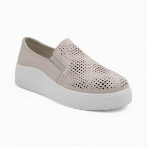 Женские туфли А5326 бежевые