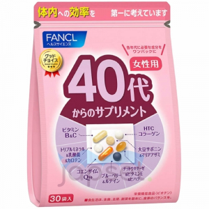 Fancl Good Choice Woman 40s Комплекс витаминов и минералов для здоровья женщин старше 40 лет, на 30 дней
