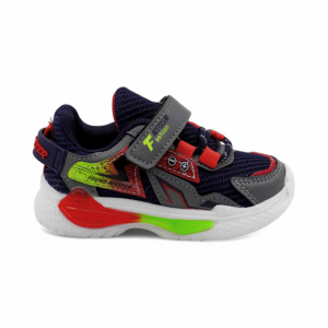 LED - кроссовки С7116-5 серо синие