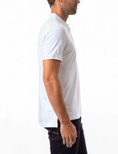 SOLID INTERLOCK POLO SHIRT