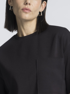 Блуза из вискозного неопрена