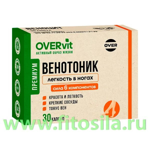 ВЕНОЦИТ 30 капсул (OVERvit) БАД