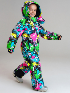 Комбинезон зимний для девочки