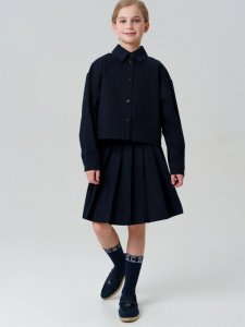 Комплект для девочки: рубашка, юбка