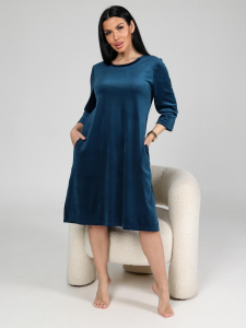 Риона - туника петроль