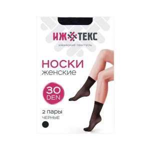 Носки ЧЕРНЫЕ 30 ден Ижевск