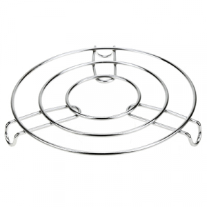 Подставка хромированная под горячее 20см h2,5см 