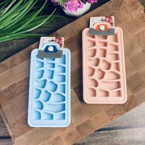 160-216 Силиконовая 19х10х2 см форма для льда (х36)