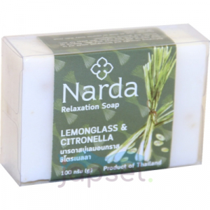 Narda Relaxation Soap Мыло косметическое с лимонной травой и цитронеллой, 100 гр
