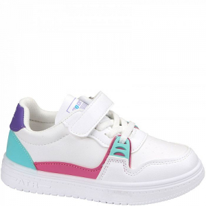 T-10989-C бел/роз Кроссовки для девочек (25-30)/12