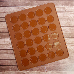 Силиконовый коврик для выпечки с разметкой, 28*25 см