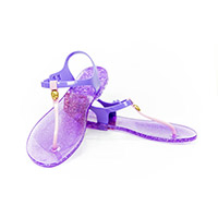 Сандалии Skull в фиолетовой гамме от Zhoelala / Zhoelala Skull violet