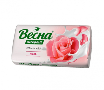 Весна мыло 90г Роза