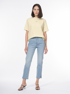 Джинсы slim средней посадки