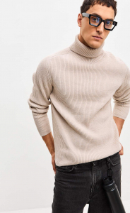 Водолазка P521-1557A beige