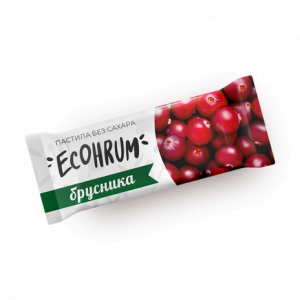 Ecohrum Пастила Брусника 20г