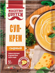 «Maestro Gusten», суп-крем сырный быстрого приготовления, 50г