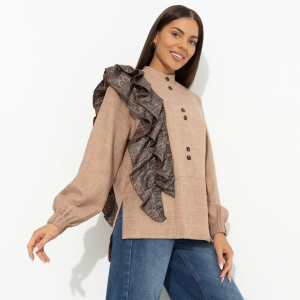 Рубашка дизайнерская, Личное достижение (brown)