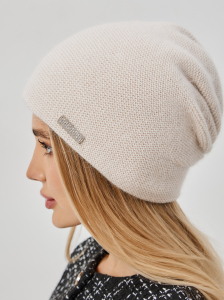 Шапка 50% ангоры на велюре PR 015