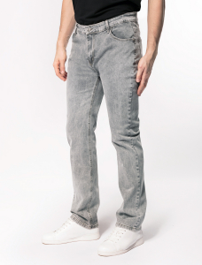 Брюки из плотного денима с эластаном