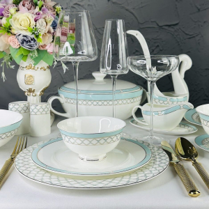 145-609 Обеденный сервиз 30пр. ВЕРСАЛЬв под.уп.(х2)Костяной фарфор