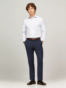 Regular Fit THFlex Check Dress Shirt