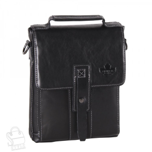 Сумка мужская кожаная кожаный 28813-1Z black  Zinimxs