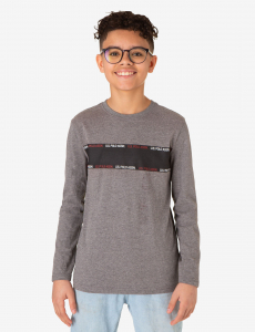 BOYS LONG SLEEVE GRAPHIC T-SHIRT