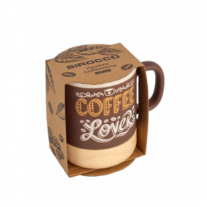 Кружка CoffeeMania коричневая 420мл