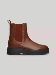 Monogram Leather Chelsea Boot