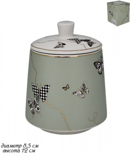 133-106 Сахарница 500 мл Butterfly в под.уп.(х24)Фарфор