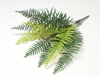 Искусственные цветы, Ветка кустовая папоротник (1010237) зеленый