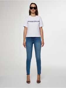 Брюки джинсовые женские Con-652 Elegant Conte Дроп