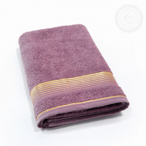 Полотенце махровое ГАРМОНИЯ (пурпурный)