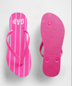 Gap Logo Flip Flops