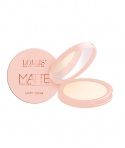 Пудра для лица LOLLIS Matte Powder 001 12г Меркер Косметика