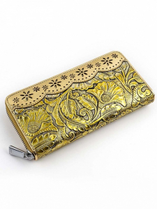 Женский кожаный кошелек на молнии Sergio Valentini СВ 8154-2023/А