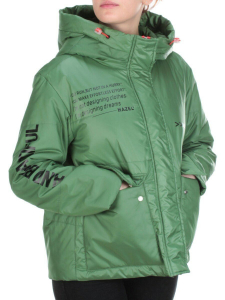 005 GREEN Куртка демисезонная женская (100 гр. синтепон)