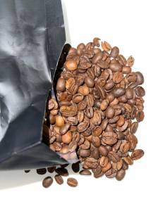 Зерновой кофе арабика 100% Средней обжарки в упаковке 1 кг
