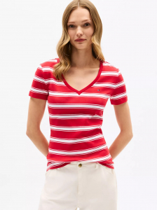 V-Neck Stripe Favorite T-Shirt