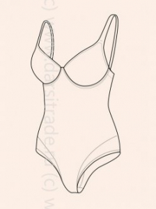 Боди №1862 Sielei р.