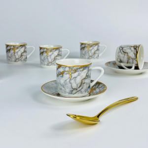 181-237 Кофейный набор 12пр.100мл в под.уп.(х12)Фарфор