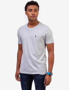 SOLID CREW NECK T-SHIRT