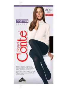 Колготки женские Cotton 300 Conte Дроп