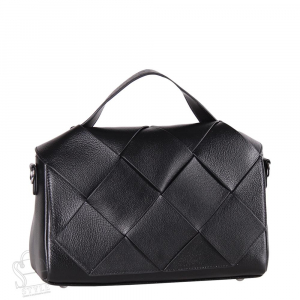 Сумка женская кожаная 6605VG black Vitelli Grassi