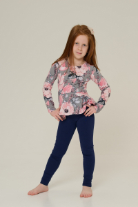 лонгслив для девочки Д 046-08 -50%