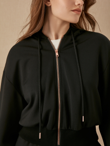 Толстовка на молнии с капюшоном