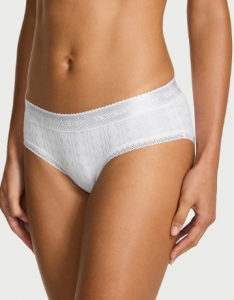 Logo Heart Pointelle Hiphugger Panty