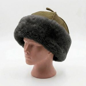 Шапка банная «Боярская» (Цвет — хаки)