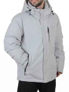 D6313 LT. GRAY Куртка мужская зимняя (200 гр. холлофайбер)